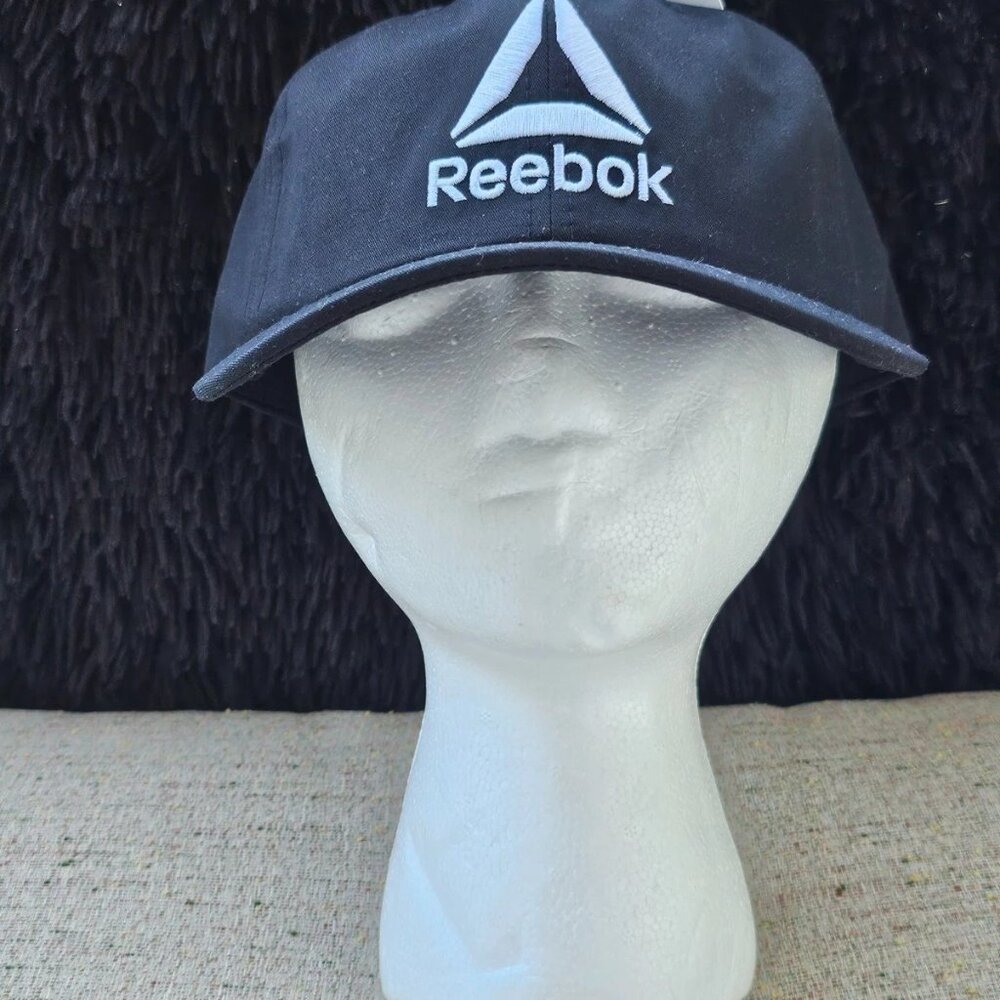 Reebok Men Hat Black Sport Baseball Cap One Size Most fit NWT - Picture 3 of 12